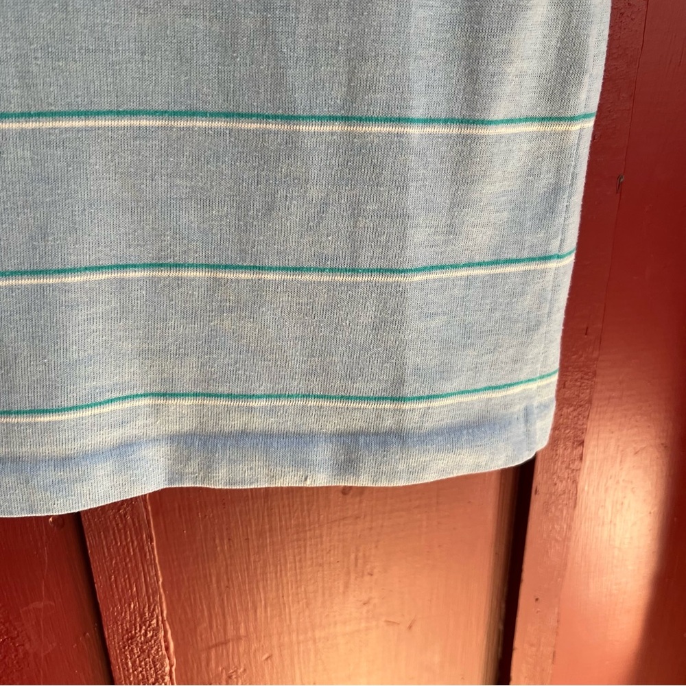 Le Tigre Vintage Very Old Striped Polo Shirt - Picture 6 of 12